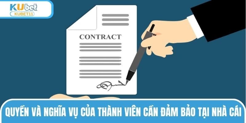 Quyền và nghĩa vụ của thành viên cần đảm bảo tại nhà cái