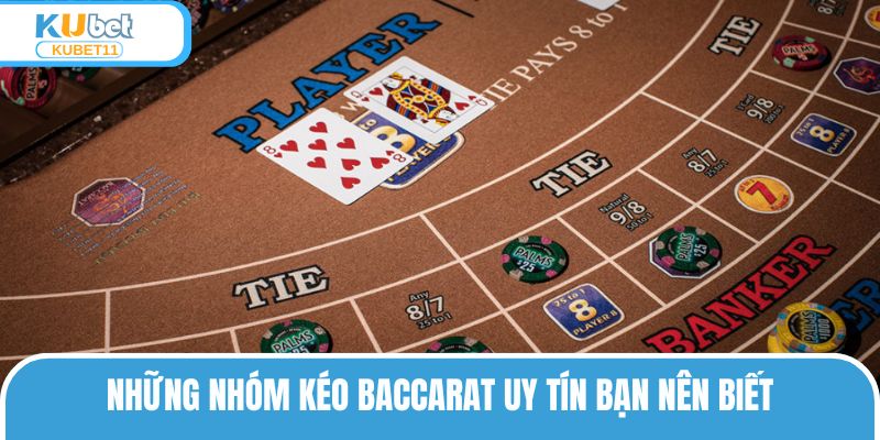 Nhóm kéo baccarat trên Zalo là nơi khá uy tín